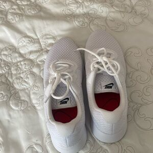 Nike White Sneaker. Size 10.